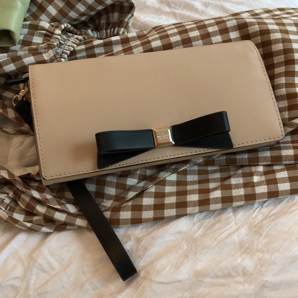 NWT Kate Spade Bow Clutch - Picture 7 of 7
